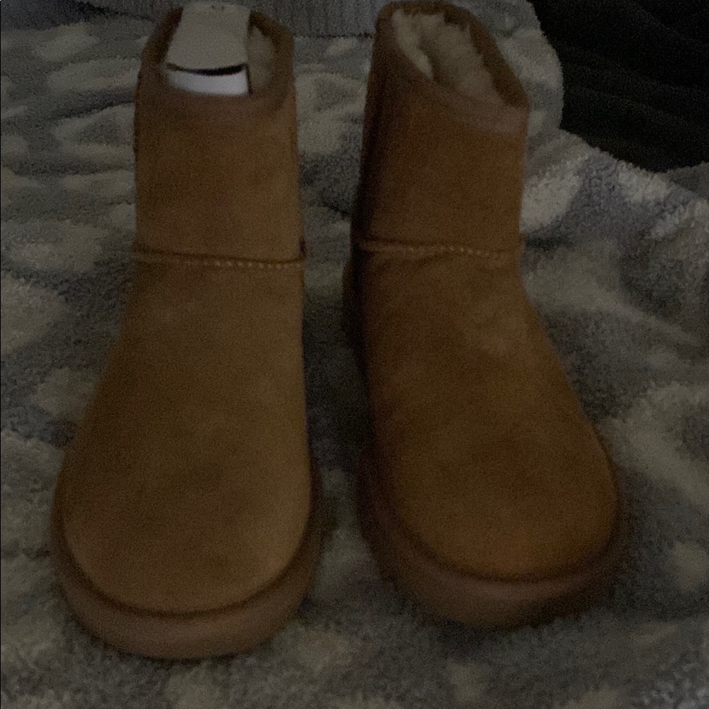 Warm Brown Slippers with Fuzzy Lining